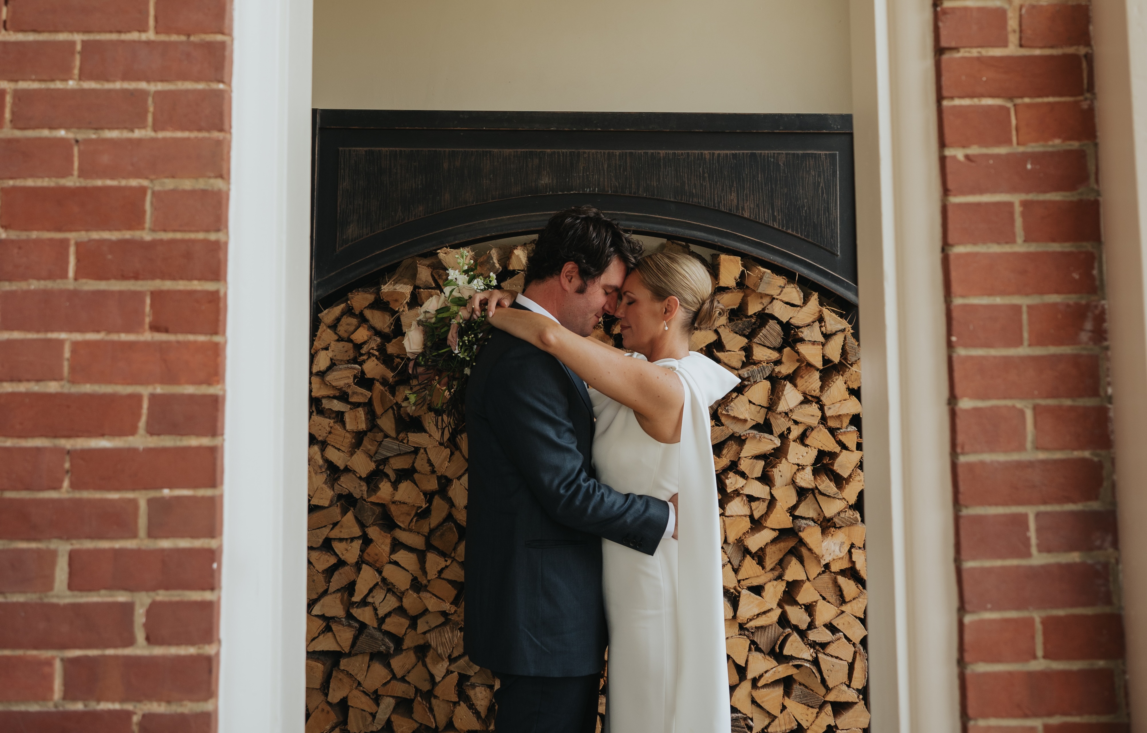 Emmely and Eric on their wedding day
